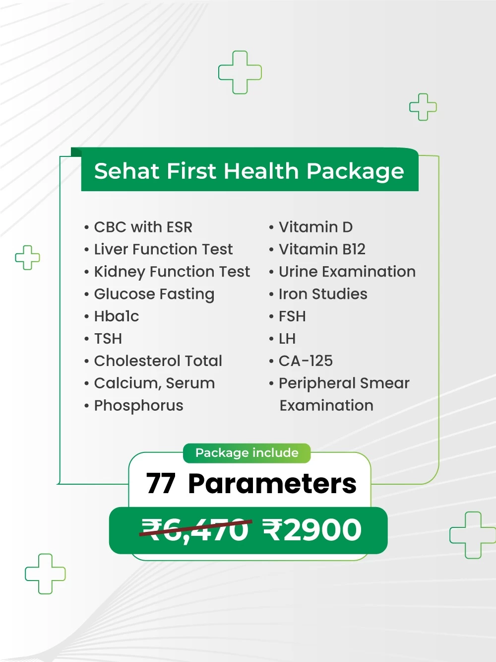 Women Sehat First Package