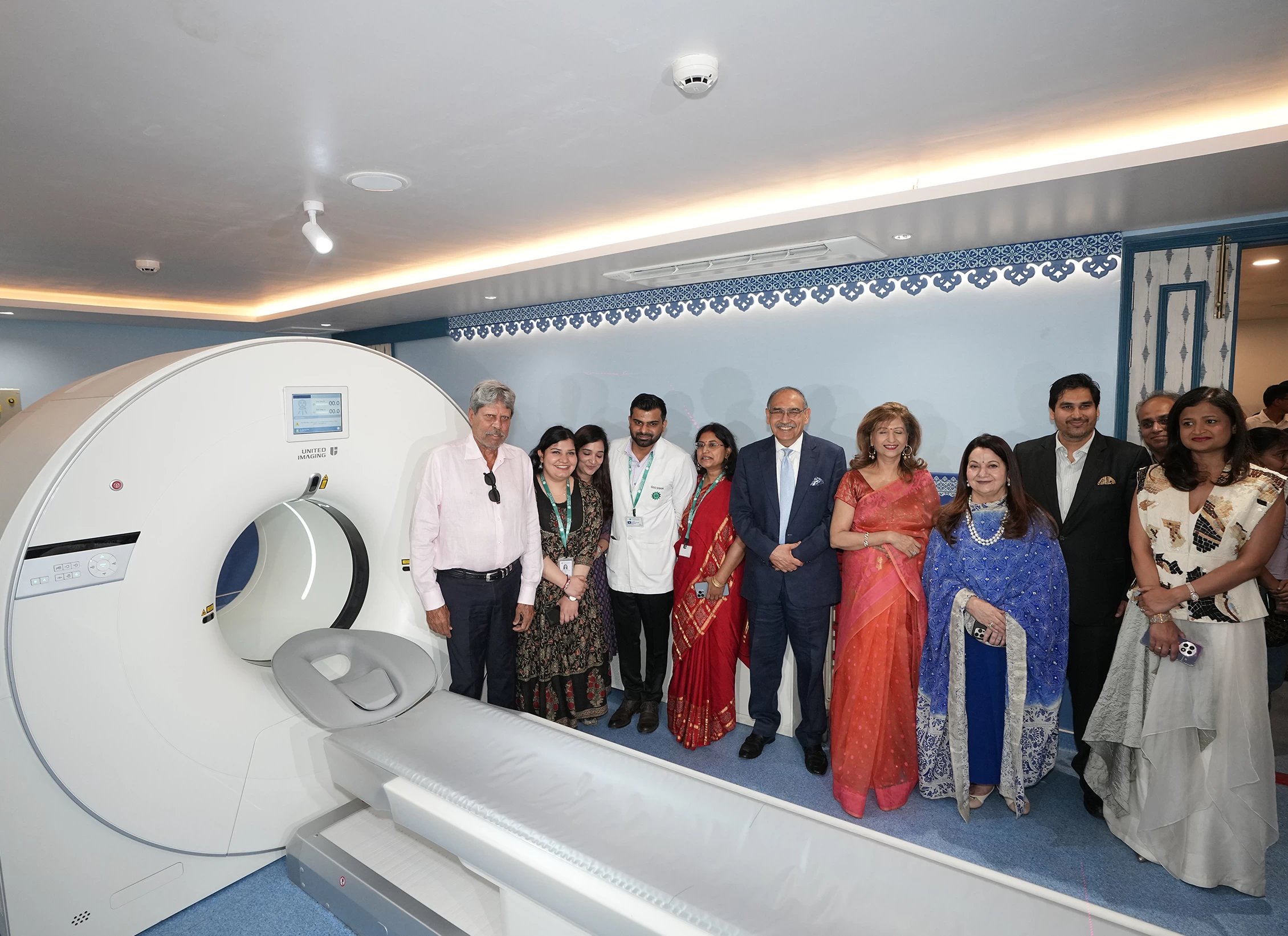 Kapil Dev Inaugurates Digital PET-CT and Nuclear Medicine Department at Mahajan Imaging & Labs' Pusa Road Centre