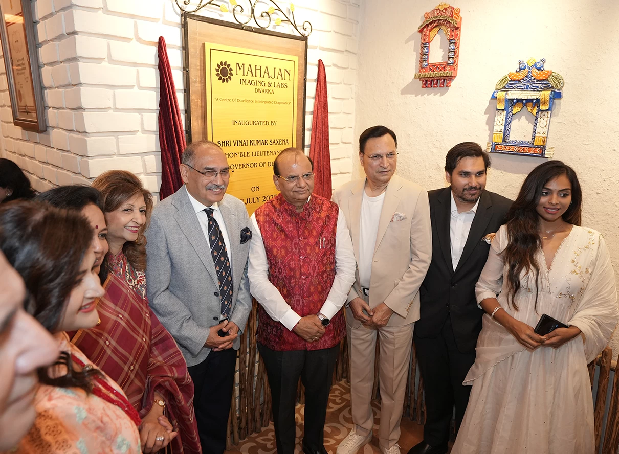 Delhi LG Vinai Kumar Saxena Inaugurates Mahajan Imaging & Labs’ Advanced AI-Enabled Diagnostic Centre in Dwarka
